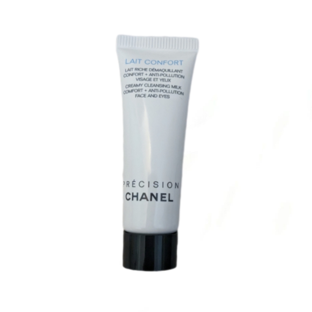 CHANEL Lait Confort Creamy Cleansing Milk Anti Pollution Face and Eye 5ml- NEW.